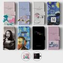 Tirita Personalised Wallet Flip Case for iPhone 15 14 13 12 Fine Famous Artists