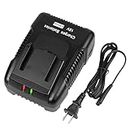 18V Lithium Ion Battery Charger Compatible with Ridgid R86092 R86091 R840087 R840083, R840085 R840086 AC840089 AC840085 AC840086 Battery（Not Work on NiCad�）