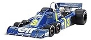 TAMIYA 12036 1:12 Tyrell P34 Six Wheeler with Etching Parts - Faithful Replica, Model Building, Plastic Kit, Crafts, Hobby, Gluing, Model Kit, Assembly, Unpainted, Multicoloured, Medium