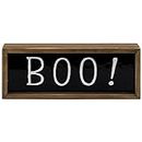 Pier 1 Boo! Wood Frame Table Top Sign