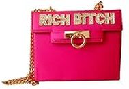 Unique Hot Pink Handbag,Shoulder chain Sling Purse,Glamorous Fashion purse, Party Cross body Bag,Gift Idea- Show stopper Bag-Head turner bag-witty humor slogan