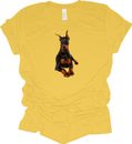 Doberman Puppy Dog TShirt Dog Lover Shirt