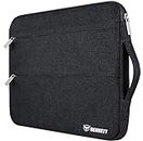 BENNETT Drax Laptop Sleeve Case Cover for 39.62 cm (15.6-Inch) Laptop MacBook, Protective (Black)