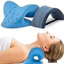 Wifamy Neck Stretcher for Neck Pain Relief, Neck and Shoulder Relaxer with Cushion Pad, Cervical Neck Traction Device for TMJ Pain Relief and Cervical Spine Alignment