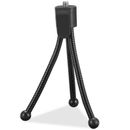 Fresh Fab Finds Flexible Tripod Stand For Camera & Mini Projector - Heavy Duty Tabletop Mount With Anti-Slip Feet - Ideal For Photography & Video Recording - Black