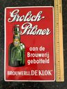 Letrero de cerveza Grolsch-Pilsner 40 x 26 cm (10"" x 15,5"")