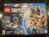 LEGO Dimensions Starter Pack (PlayStation 4) Brand NEW Sealed for PS4