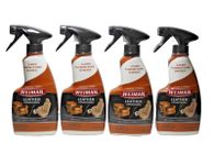 4 x WEIMAN  LEATHER CLEANER  CONDITIONER FOR CARS, FURNITURE, SHOES, BAGS 355ml