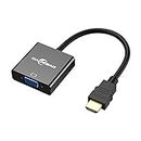HDMI to VGA 1080P Cable, GADEBAO HDMI Male to VGA Female Video Converter Adapter Support Computer Desktop Laptop PC Monitor Projector HDTV Chromebook Xbox and More
