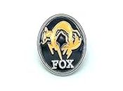 Patch Nation Fox Foxhound Metal Gear Solid Cosplay Metal Pin Badge
