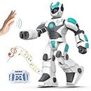 VATOS Remote Control Robot for Kids Extra Large, 15.4" Programmable RC Robot Toy with Sing Dance, Gesture Sensing & Voice Control Smart Robot, Rechargeable Robot for Toddler Boys Girls 3 4 5 6 8+