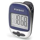 Pingko Podómetro portátil con precisión para Correr en Pistas Deportivas, Contador de distancias, Contador Fitness, Contador de calorías-Azul
