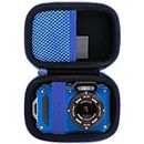 Aenllosi Hard Travel Case Compatible with Kodak PIXPRO WPZ2 Waterproof Digital Camera,Protective Case for Kodak Compact Digital Camera(Blue,Case Only)