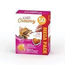 Catit Creamy Chicken & Shrimp Lickable Cat Treat - 50 Tubes - Mega Pack