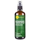 Rosemary Water Hair Growth Mist: 100% Natural Hydrosol Spray for Hair Growth, Strengthening and Thickening Hair
