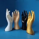 Black Pair Mannequin Hand for Jewelry Bracelet Gloves Display