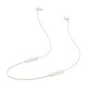 Yamaha EP-E30A Wireless Bluetooth in Ear Neckband Headphone with Mic for Phone Call, Listening Care (White)