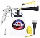 Practisol Car Interior Cleaner, Auto Detail Tools Car Detailing Kit(Needs Air Compressor) High Pressure Car Cleaning Gun Car Cleaning Kit for Vehicle Upholstery Carpet Seat