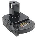 Adapter for Black & Decker/Stanley/Porter Cable 18V Lithium-Ion Battery Adaptor Converter to Ryobi