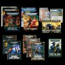 Warhammer 40k Campaign & Starter Rule Books Core Space Marines Datasheets Lot