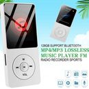 Reproductor de música sin pérdidas MP4/MP3 128 GB compatible con Bluetooth radio FM grabadora deportiva h