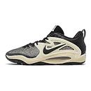Nike KD 15 Men's Basketball Shoes, Black/Smolke Grey/Beach, 8.5 US