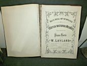 Folio de partituras victorianas del siglo XIX para piano fuerte (15 piezas) c1880
