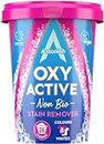 Astonish Oxy Active Non Bio Stain Remover For Clothes, 625G|Removes Stains, Eliminates Odors & Brightens Fabric|Suitbale For Both Coloured & White Colthes - Powder
