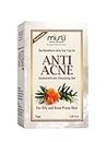 Misti's Anti Acne Soap Enriched With Sea Buckthorn with Tea Tree Oil | For Remove Acne Blemishes, Scars, Pimples, Dark Spots | Clear and Radiant Skin | for All Skin Types - 75 gm