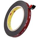 3M Double Sided Heavy-Duty Mounting Tape, Two Way VHB Foam Tape, 16FT Length, 0.4 Inch Width for Car LED Strip Lights Home Decor, Office Decor