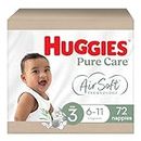 Huggies Ultimate Nappies Size 3 (6-11kg) 72 Count