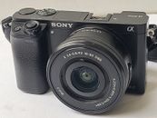 Sony A6000 Digital SLR MIRRORLESS Camera - Black with 16-50mm Lens OSS HD RECORD
