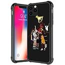 ANLUN STORE Case Compatible with iPhone 12 Cases, Goat Pattern Plexiglass case for iPhone 12 Pro Cases for Boys Man,Anti-Scratch Shockproof Cover case for iPhone 12/12 Pro 6.1-inch