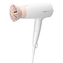 Philips Hair Dryer - Powerful Drying with Less Heat I 1600 W I Men and Women I Cool Shot | ThermoProtect Care I Travel friendly BHD308/30