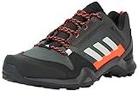 adidas Terrex Ax3 Hiking, Sneakers Uomo, Dgh Solid Grey Grey One Solar Red, 45 1/3 EU