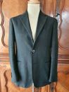 BOGLIOLI Jacket Sport Coat 36/46 Glen Check Grey Cotton Prince de Galles