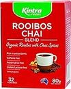 Kintra Foods Organic Rooibos Blended Herbal Chai 32 Teabags, 80 g