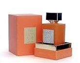Just Peach Perfume | Fragance of Arab Perfume| Stampa di Bright Peach Alhambra Casa | Fragranza World Eau De Parfum 3.4 Oz (Just Peach)
