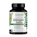 EMERALD LABS Estrogen Detox - Dietary Supplement with I3C, DIM, and Setria Glutathione for Hormone Balance - 60 Vegetable Capsules