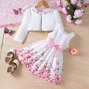 Kids Casual Clothing Sets Outfits for Girls Spring Summer 2024 New Toddler