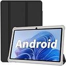JIKOCXN 7 Zoll Tablet, Android Tablet with 2GB RAM+32GB ROM 128GB Erweiterung, Quad Core Prozessor Tablet PC, 600 x 1024 IPS HD Bildschirm, 6000mAh Akku, Dual Kamera, WiFi (Schwarz)