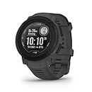 Garmin Instinct 2 dēzl Edition, Designed for Professional Truck Drivers, Rugged GPS Smartwatch, Built-in Sports Apps and Health Monitoring, Ultratough Design Features, Graphite