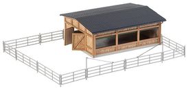 Faller 130547 Livestock Shelter & Fencing HO Scale (suit OO also)