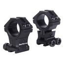 Adjustable Center Height Rifle Scope Mounts 11mm Dovetail Riser 25.4/30mm Rings