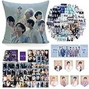 Set Regalo Kpop BTS, Merchandise Gift Set, Proof Album Set, Federa BTS, 100 Adesivi, BTS Photocards, Banner per Foto, Striscione a Mano