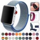 for Apple Watch Series 9 8 7 6 5 4 SE 38/40/41/42/44/45mm WOVEN Sport Loop Band