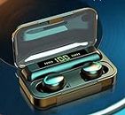 EVOLVE Wireless Bluetooth Earbuds Headphones with Mic Earphones (One Earbud works at a time- Power Saving) compatible with iPhone, Samsung and all Smart Phone