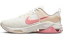 Nike Women's Cross-Training Low, White Pink, 39 EU