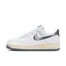 Nike Men's Air Force 1 '07 Basketball Shoe, White/Smoke Grey-beach-white, 12