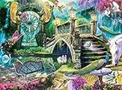 Buffalo Games - Enchanted Garden - 1000 Piece Jigsaw Puzzle for Adults Challenging Puzzle Perfect for Game Nights - 1000 Piece Finished Size is 26.75 x 19.75